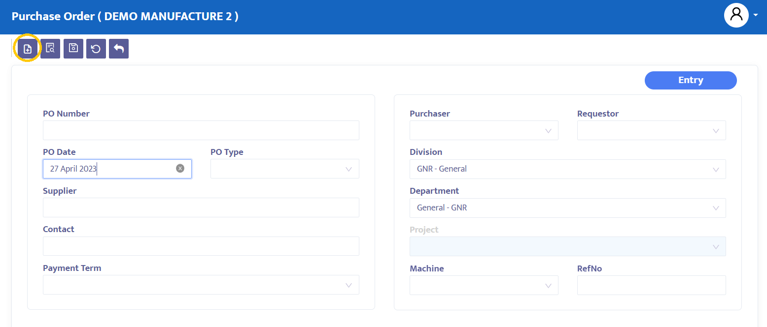 Purchase Order