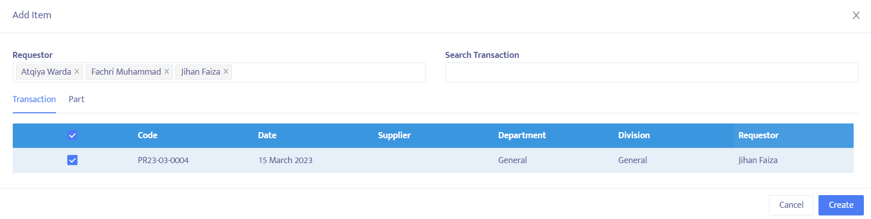 Purchase Order